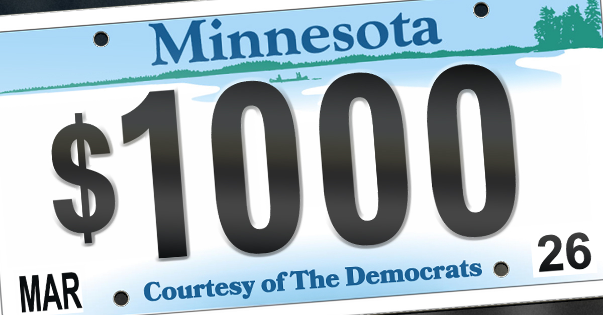 Minnesota Car Tab